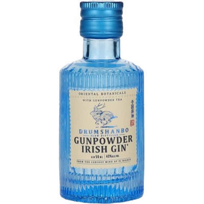 Drumshanbo Gunpowder Irish Gin 43% 0,05 l (holá láhev)