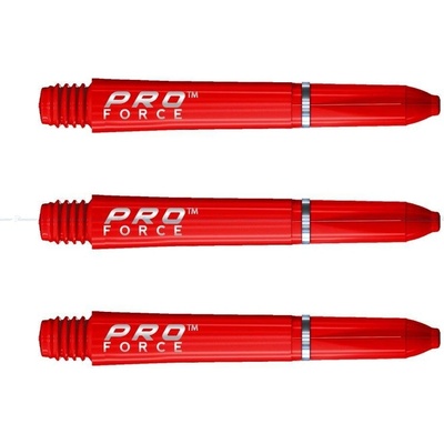 Winmau Pro Force červené krátké