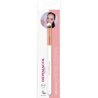 Dermacol Accessories Master Brush by Petra Lovely Hair štetec na korektor D62 Rose Gold