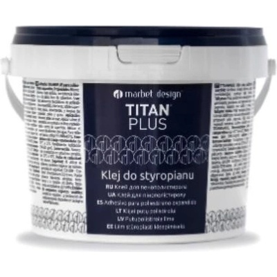 IMPOL TRADE lepidlo na polystyren TITAN PLUS 1,5 kg bílý