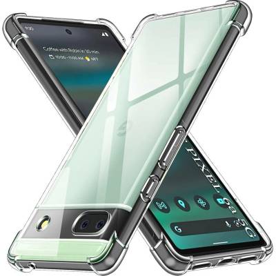 Techsuit Nárazuvzdorný čirý silikon Google Pixel 6a čirý