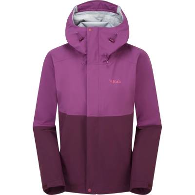 Rab Дамско водоустойчиво яке Rab Women's Firewall Jacket Waterproof jacket - Plum / Mulberry - размер 40 (EU) (102-4622-0213)