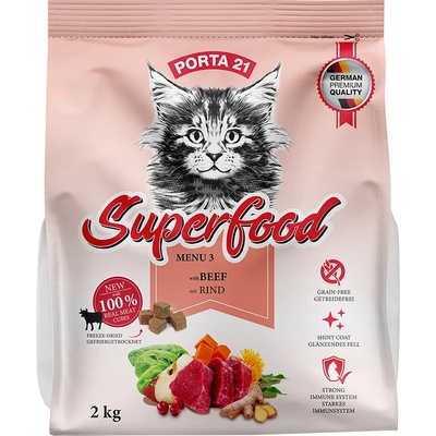 Porta 21 Superfood Menu 3 s hovězím 2 x 2 kg
