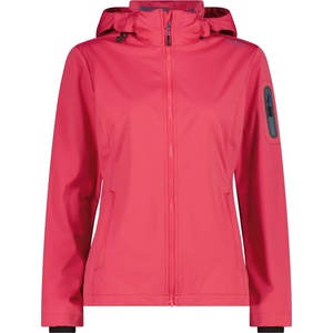 CMP Дамско софтшел яке CMP Women's Light Softshell Jacket Zip Hood Softshell jacket - Magenta - размер 34 (EU) (103-2139-1811)