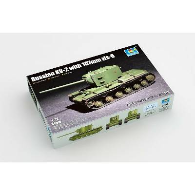 Trumpeter KV-2 with 107mm zis-6 1:72