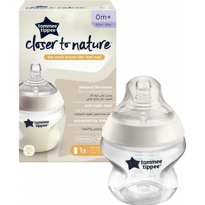 Tommee Tippee Antikoliková fľaša so cumlíkom 150 ml