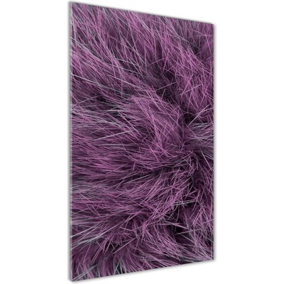 Vertikálny foto obraz sklenený Ružový kožuch 50x100 cm