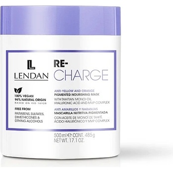 Lendan Re-Charge pigmentovaná maska pro blond vlasy 500 ml