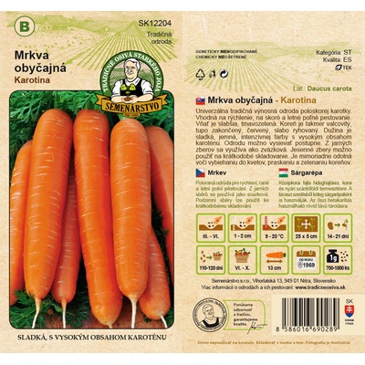 Mrkva obyčajná - Karotina 5 g