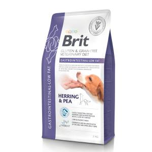 Brit Veterinary Diets Dog Gastrointestinal Low Fat - При Панкреатит с Херинга и Грах