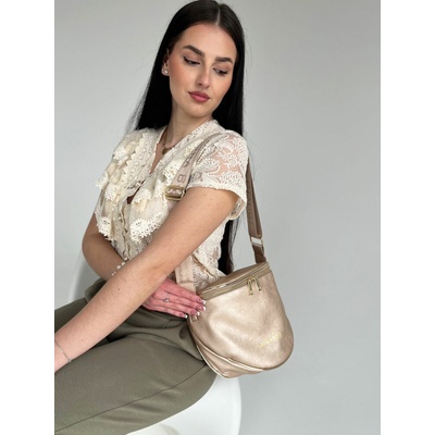 Laura Biaggi Zlatá crossbody kapsička DX-KB-12-gold