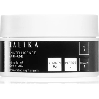 TALIKA Skintelligence Anti-Age Regenerating Night Cream регенериращ нощен крем против стареене и за стягане на кожата 50ml