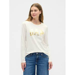 GAP Тениска с логото на GAP GAP | Bezhov | ЖЕНИ | XXS