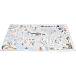 Janod Cross roads Килим и подложка за игра Планинска долина 120 x 78 cm (J05940)