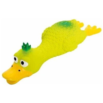 HipHop oškubaná kachna s čupřinou ležící se zvukem 18 cm zelená