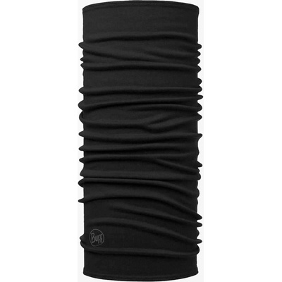 Buff Midweight Merino Wool solid black