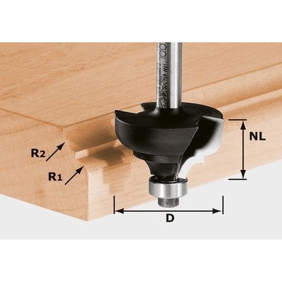 FESTOOL Víceprofilová fréza HW S8 D36,7/R6/R6