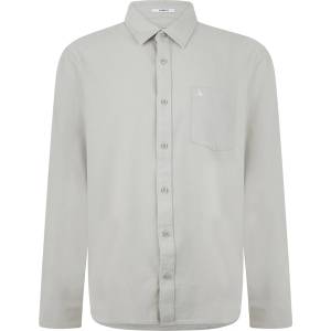 Jack Wills Plain Flannel Shirt Mens - Willow