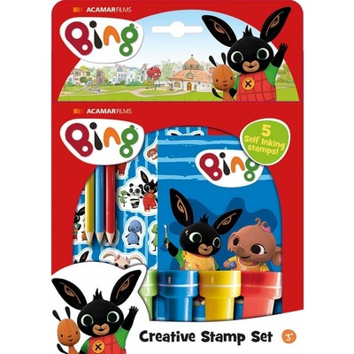Lowlands Sada razítek a samolepek Bing Bunny