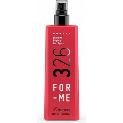 Framesi СПРЕЙ ЗА БЛЯСЪК НА КЪДРАВА КОСА framesi for me shine me brightly curl spray 326 200ml