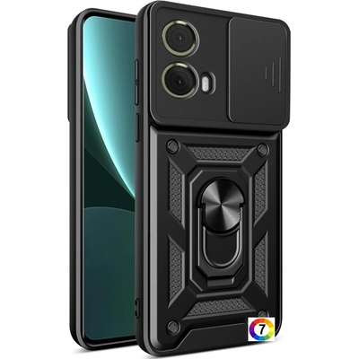 Motorola Moto G85 Удароустойчив Ring Holder/ Sliding Camera Cover Калъф и Протектор