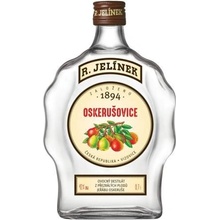 Rudolf Jelínek Oskorušovica 42% 0,7 l (čistá fľaša budík)