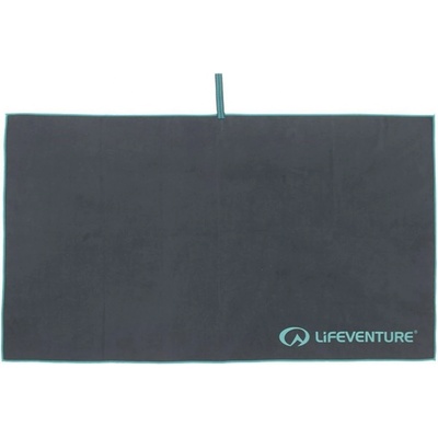 LIFEVENTURE SoftFibre Trek Towel 130x75; grey; x-large