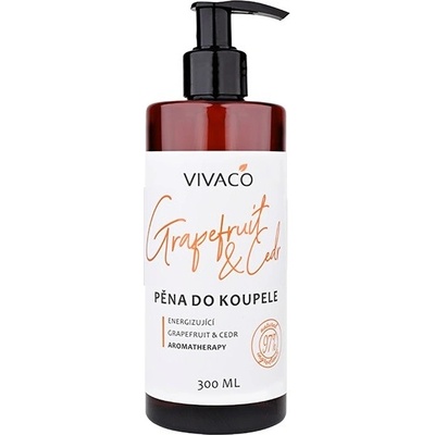 VIVACO Pěna do koupele Grapefruit a Cedr 300 ml