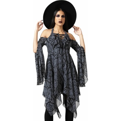 KILLSTAR дамска рокля KILLSTAR - Adalyn Halter- Черен - KSRA005179