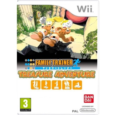 BANDAI Family Trainer Treasure Adventure Bundle (Wii)