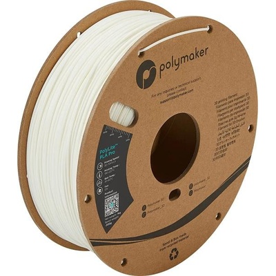 Polymaker PolyLite PLA Pro biela 1,75mm 1kg