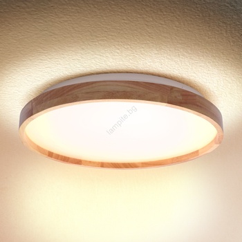 Brilagi - LED таванно осветително тяло ALSON LED/24W/230V дъб (BG1622)