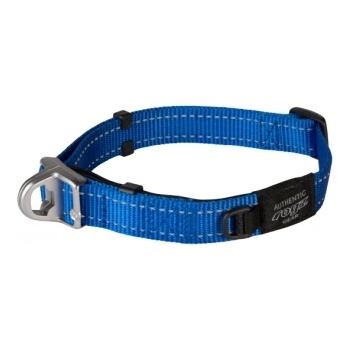 Rogz Safety Collar Quick Release Magnetic Collar Medium -Магнитен светлоотразителен нашийник за кучета 27 - 39 см. / 16 мм. син