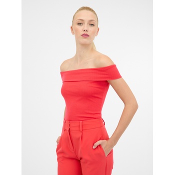 Orsay Червена дамска тениска с къс ръкав ORSAY Orsay | Cherven | ЖЕНИ | S