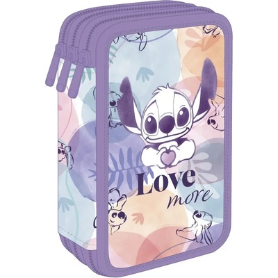 COOLPACK Ученически несесер с пособия Coolpack - Jumper 3 - Stitch Pastel