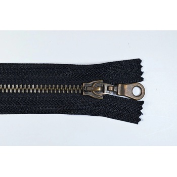 Zip kovový 90cm
