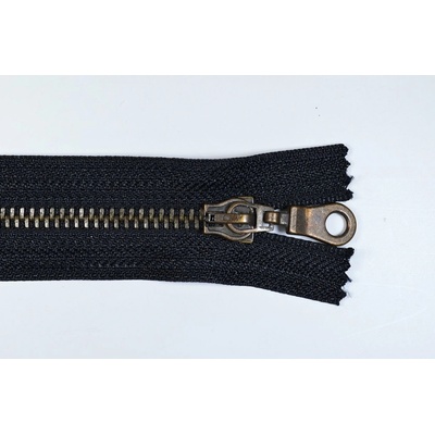 Zip kovový 90cm