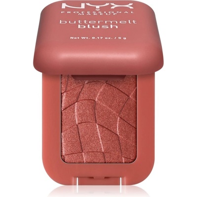 NYX Professional Makeup Buttermelt Blush руж - пудра цвят 09 Feeling Butta 5 гр