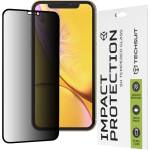 Techsuit Протектор за iPhone XR / iPhone 11 - 111D Privacy Full Glue - Черен