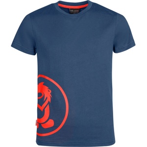 TROLLKIDS Детска тениска Trollkids Kid's Kroksand T T-shirt - Mystic Blue / Bright Red - размер 98 (EU) (704-4652-0212)