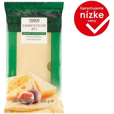 Tesco Emmentaler 45% 250 g