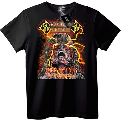 NOONEBRAND Тениска 30-годишнина "Burn My Eyes" на Mach Head - 2XL, Black