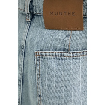 MUNTHE Дънкова пола munthe saima в синьо дълга разкроена 244121424405 (244121424405)