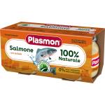 PLASMON Ястие Plasmon - Сьомга със зеленчуци, 2 х 80 g (1237) - baby