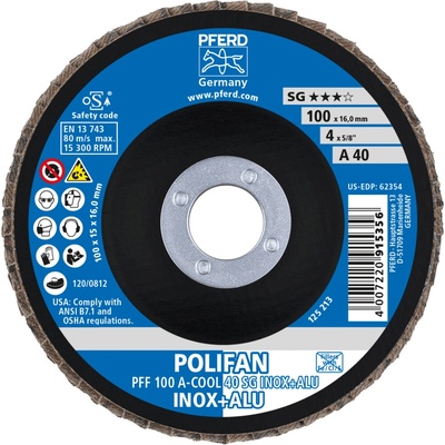 Pferd lamelový brúsny kotúč 100 mm 67654100