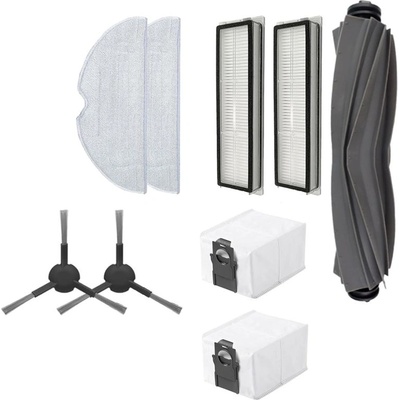 Mobilly Комплект филтри, четки, мопове и торбички за Dreame Mova S10 Plus, 9 бр (set dreame mova s10 8 pcs)