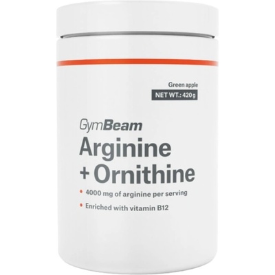 GymBeam Arginine + Ornithine Powder [420 грама] Лимон и лайм