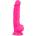 Blush Novelties Neo 7.5 Inch Dual Density Cock with Balls Pink