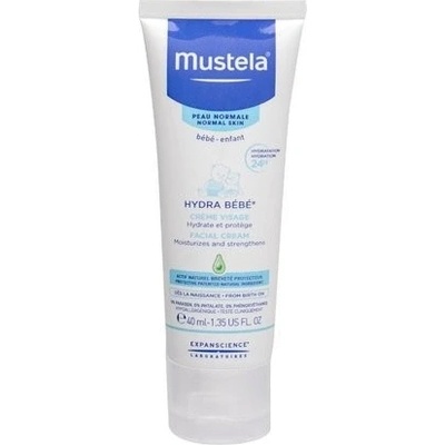 Mustela Hydra Bébé® Facial Cream hydratační pleťový krém pro děti od narození 40 ml