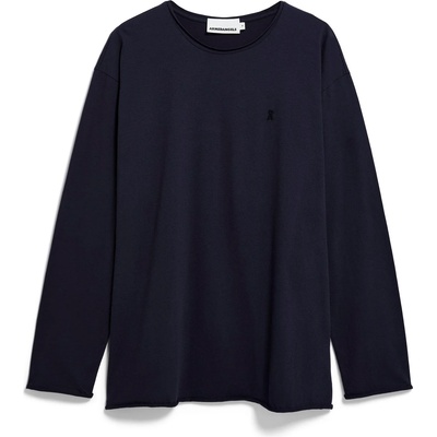 ARMEDANGELS Мъжка блуза с дълъг ръкав ARMEDANGELS Jaames Longsleeve Brushed Longsleeve - Night Sky - размер XXL (216-8457-0315)